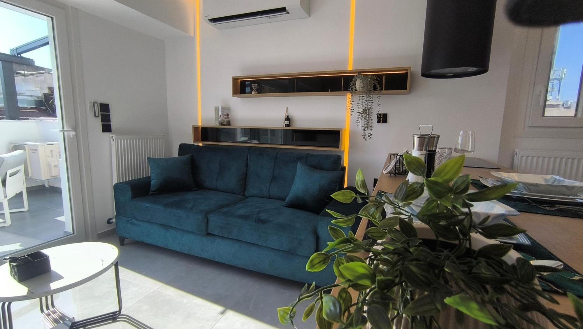 Larisa Absolute Suites, Sky View Smart Home ภายนอก รูปภาพ