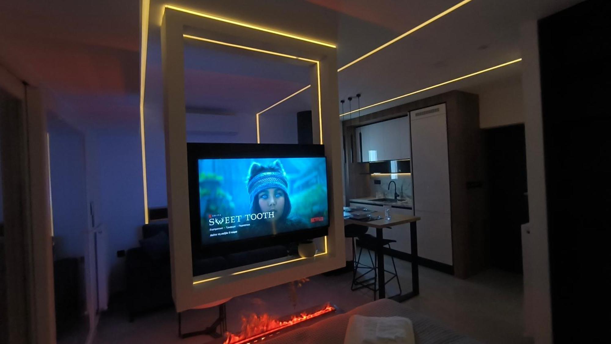 Larisa Absolute Suites, Sky View Smart Home ภายนอก รูปภาพ