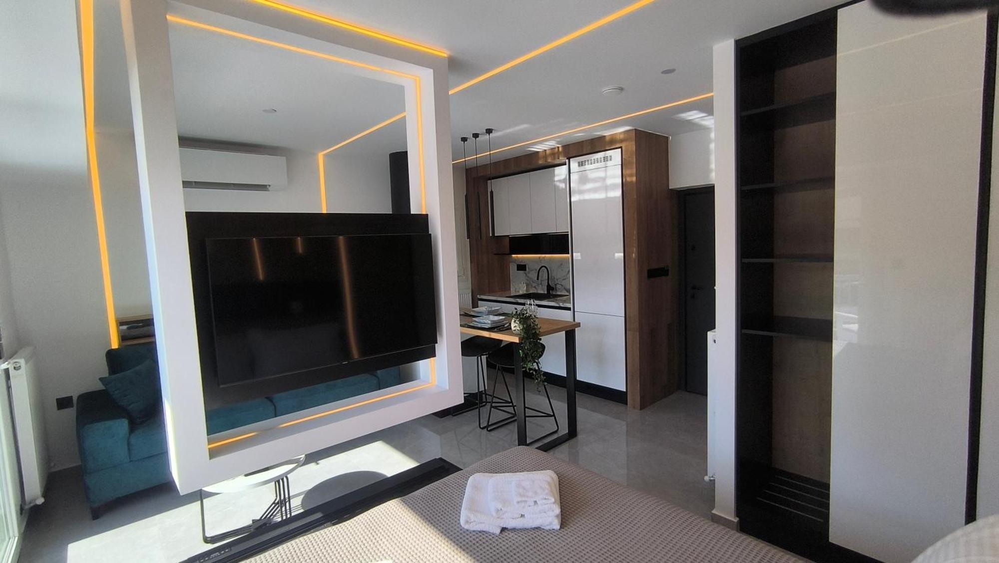 Larisa Absolute Suites, Sky View Smart Home ภายนอก รูปภาพ