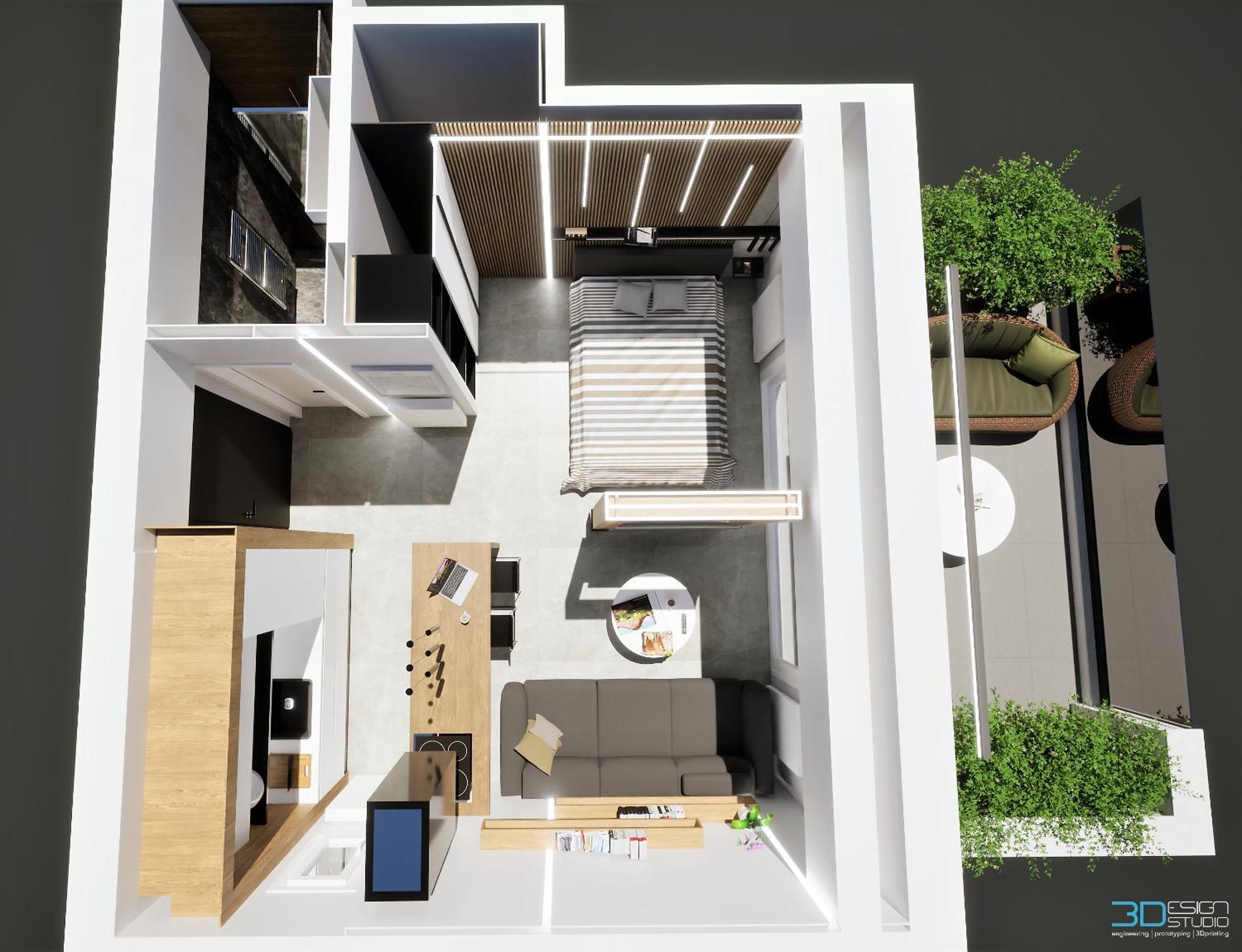 Larisa Absolute Suites, Sky View Smart Home ภายนอก รูปภาพ